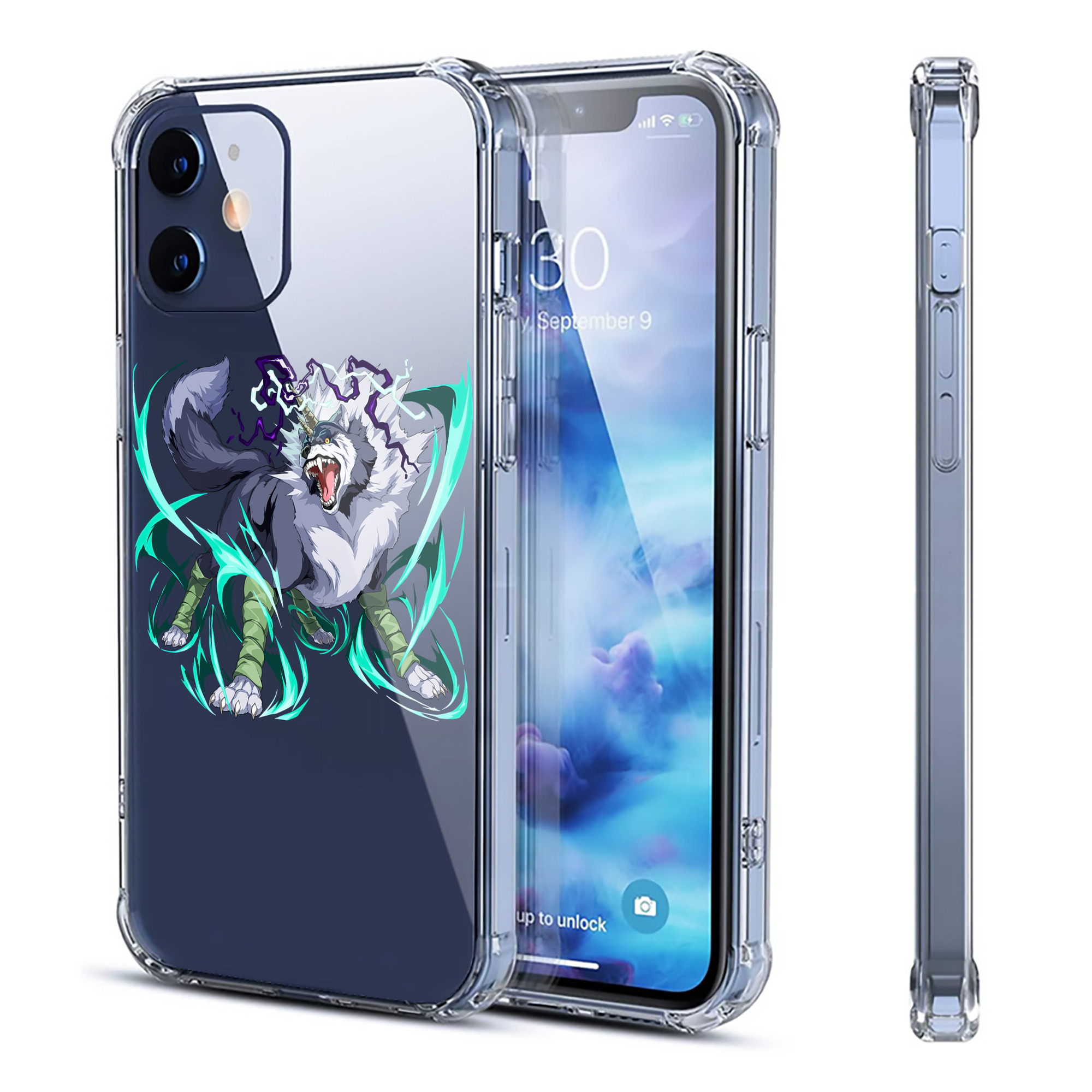 （画像用） 転スラ Regarding Reincarnated to Slime 【iPhone 12シリーズ対応】透明スマホケース（クリアソフトケース）
